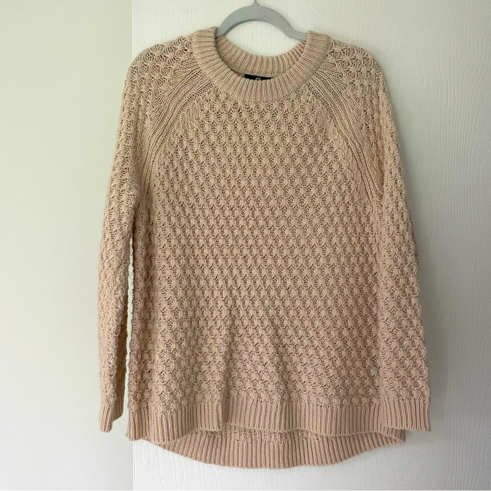 H&M blush sweater